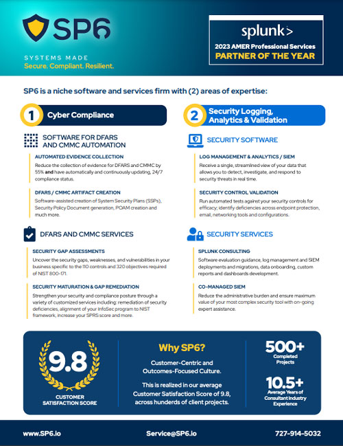 SP6 Services and Solutions Overview